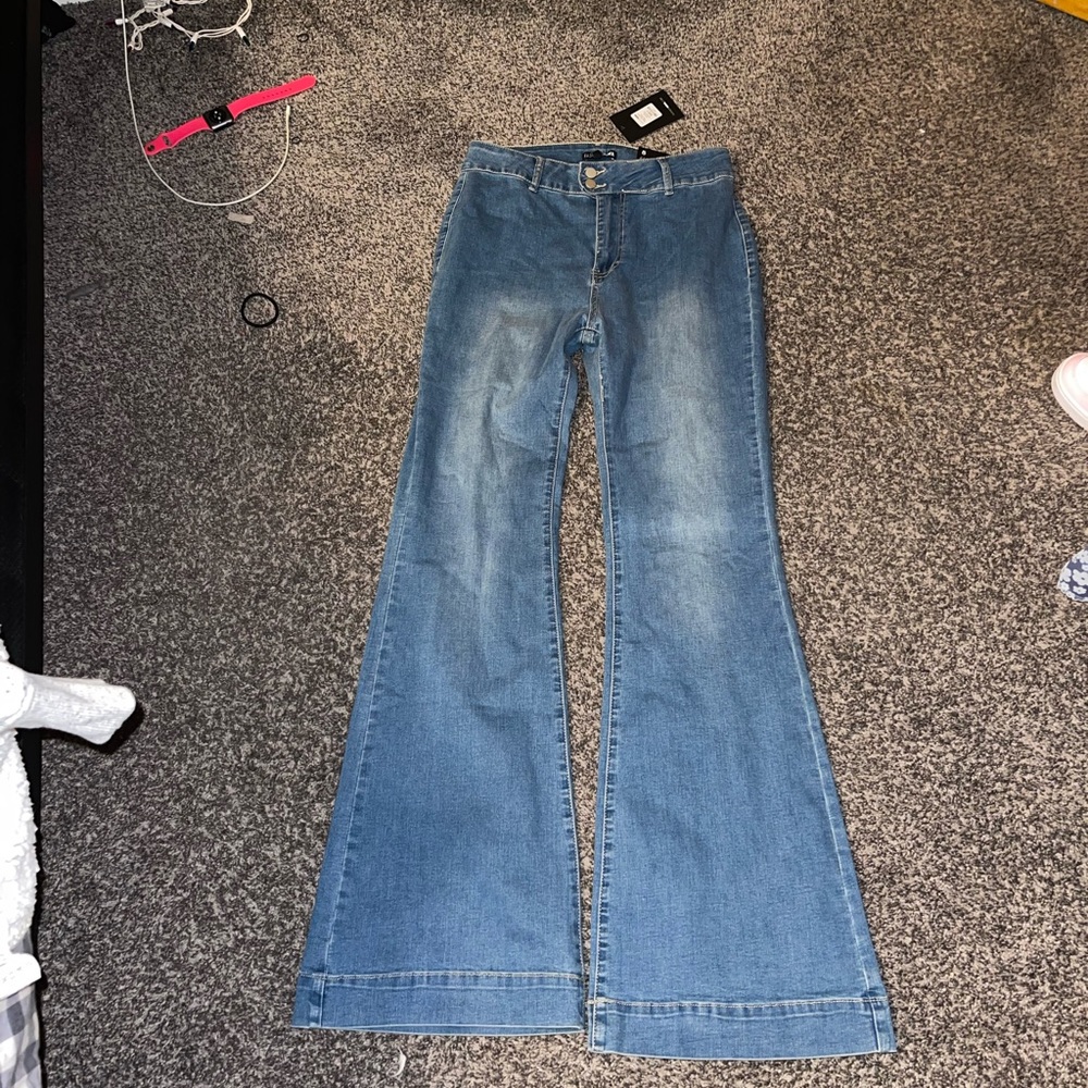 Nwt fashion nova flare jeans